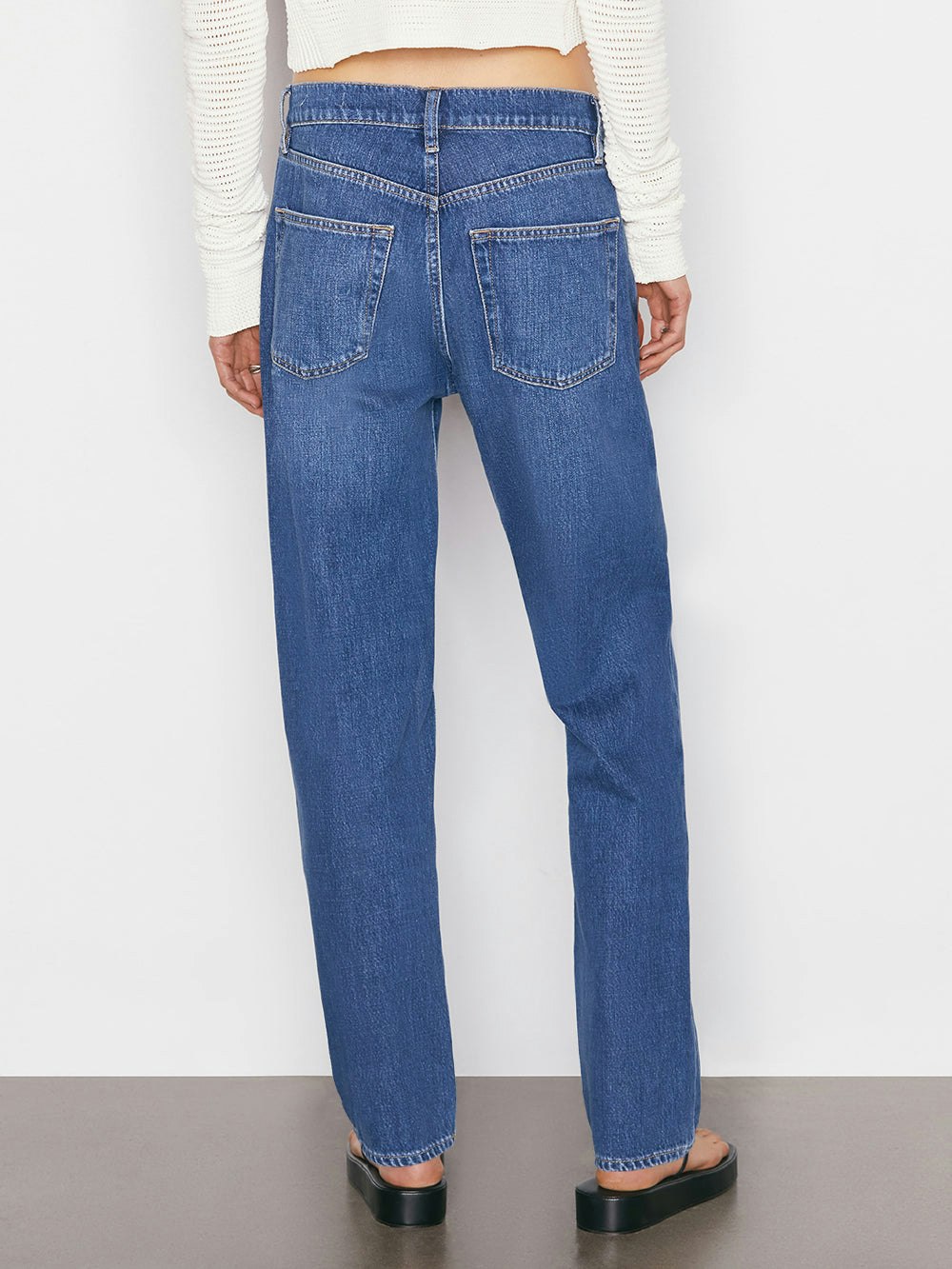 jeans back view